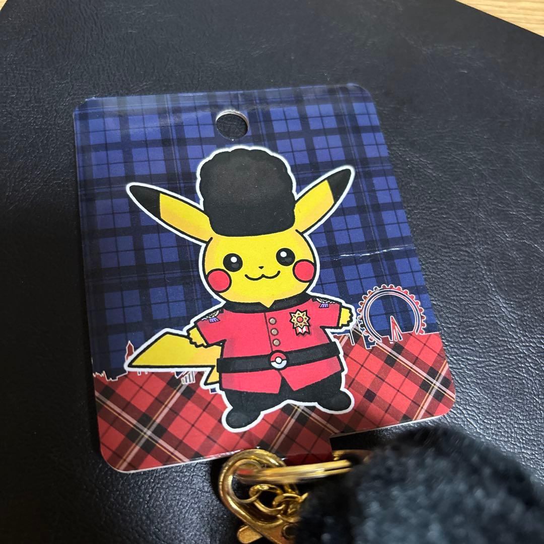 ポケモンセンター タグ付イギリスピカチュウぬいぐるみマスコット