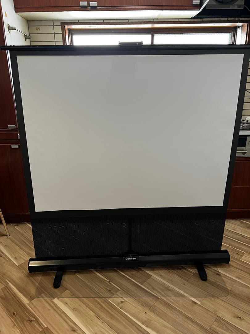 KIKUCHI 60インチ 自立床置きタイプ 4:3 スクリーン GUP-60W