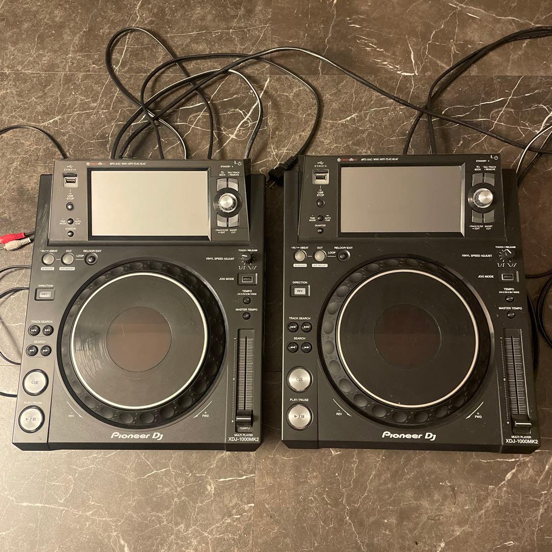 Pioneer XDJ-1000MK2 2台セット 箱付き Pioneer DJ ( パイオニア ) XDJ-1000MK2 DJ用マルチプレーヤー2台