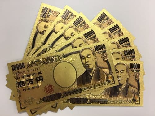 金運アップ 純金箔一万円札 k24 ゾロ目7（10枚） Amazon.co.jp: 開運 金運アップ 金箔 一万円札 88888888 ゾロ目 風水