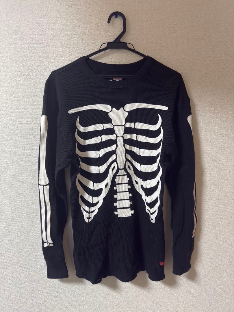 supreme Hanesボーンズサーマル 骨