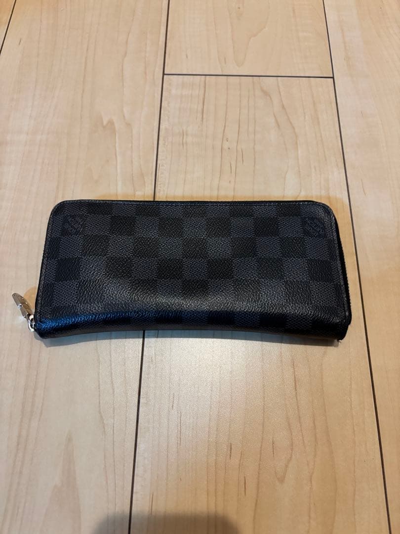 Louis Vuitton ブラック 長財布　ダミエ柄 ルイ ヴィトン Louis Vuitton 財布 LOUIS VUITTON 長財布 ダミエ 財布