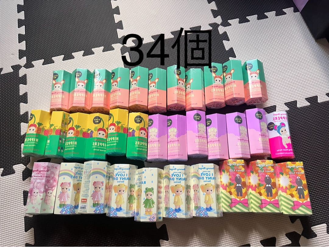 Sonny Angel hippers ソニーエンジェル ヒッパーズ　34個 あなたの身の回りの物をデコレーションするフィギュア、『Sonny Angel