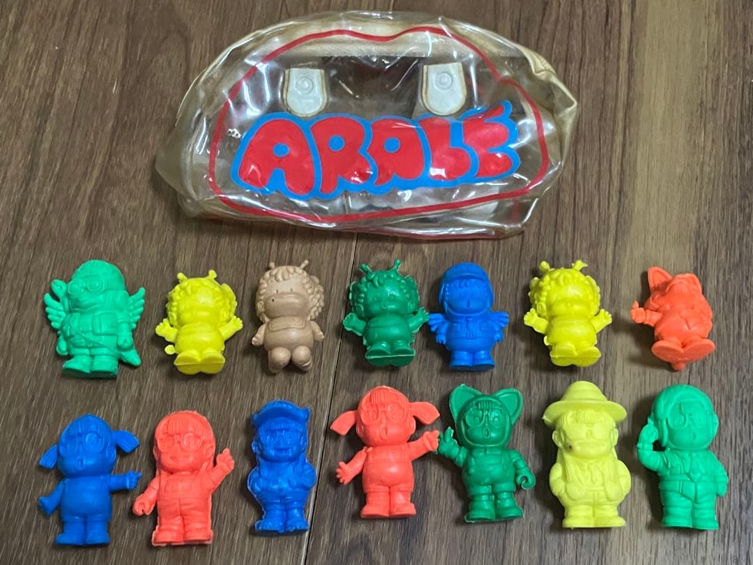 Dr.スランプ アラレちゃん消しゴム 14体セット 昭和当時品
