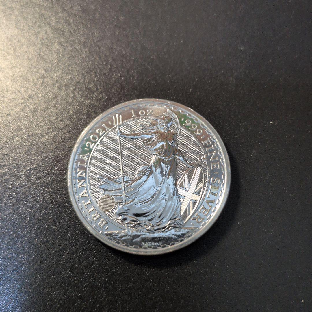 m*u様 2021年 イギリス・ブリタニア銀貨1オンス イギリス ブリタニア銀貨 2021 2ポンド 1オンス – 野崎コイン