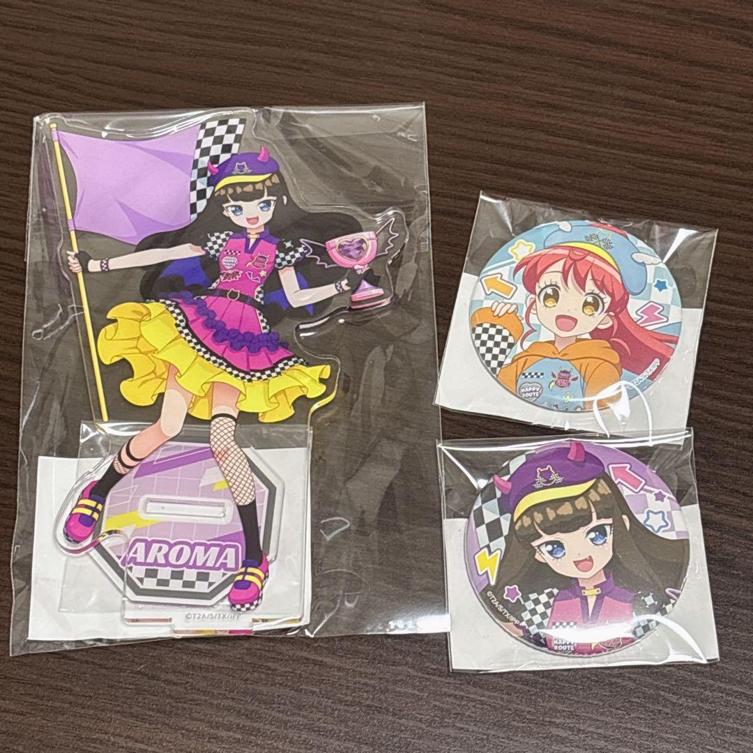 プリパラ まるくじ 全力☆ダッシュ あろま みかん アクリルスタンド 缶