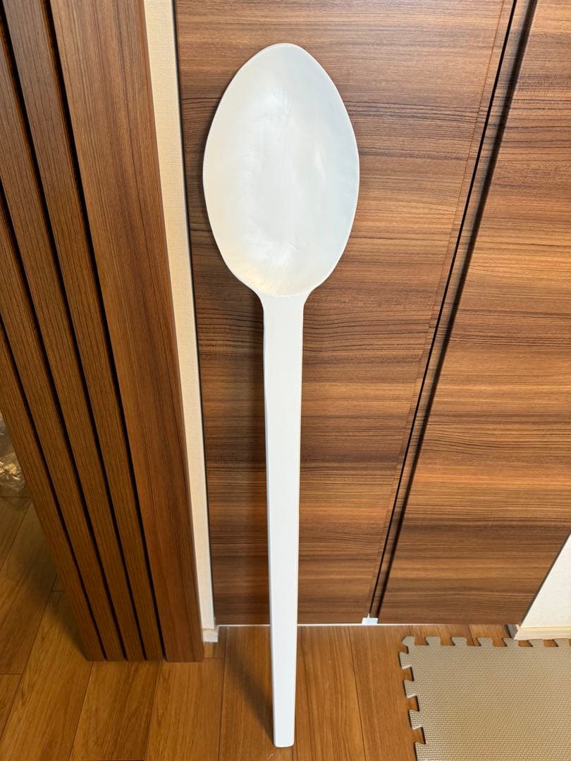 超特大　ビッグスプーン　結婚式　ファーストバイト　120cm インテリア　未使用 ファーストバイト用に120cmの巨大スプーン無料レンタル中 | 結婚式