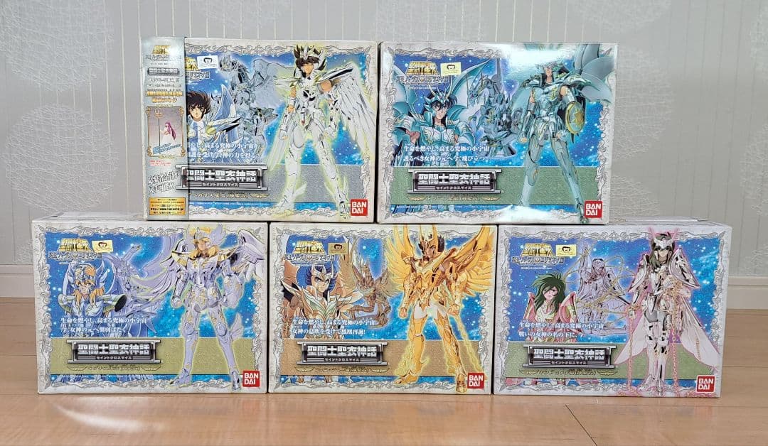美品　聖闘士聖衣神話　神聖衣　5体セット　聖闘士星矢　フィギュア　バンダイ Amazon.co.jp: TAMASHII NATIONS 聖闘士聖衣神話EX 聖闘士星矢